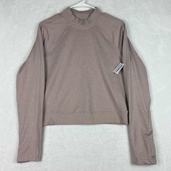Old Navy Active Sweater Womens Medium High Neck Sweatshirt Long Sleeve Casual - Picture 2 of 9